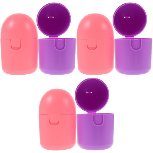 6Pcs Assorted Color Steam Cleaner Portable Storage Box 2