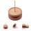 4Pcs Household Wood Thread Holder Sturdy Sewing Thread Rack Beige 9
