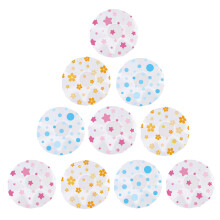 30Pcs Lady Salon Hats Durable Plastic Shower Caps Bath Hair Protection