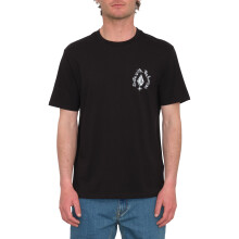 T-shirt Volcom manches courtes col rond homme coton Maditi noir
