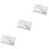 3Pcs Sequin Loose Leaf Binder Covers Multi PVC Notepad Shell 5