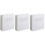 3Pcs Neat White Storage Rack Kitchen Accessories Holder 4