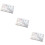 3Pcs Sequin Loose Leaf Binder Covers Multi PVC Notepad Shell 9
