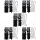 10Pcs Multi Lattice Guitar Replacement Straps Cotton Adjustable Belts 8