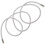 10Pcs Silver Rhinestone Shoe Laces Durable Decorative Drawstring Cords 1