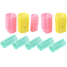 72Pcs Women Hair Curlers Creative Plastic Rollers for Easy Hairstyling