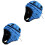 2Pcs Blue Goalkeeper Rugby Protective Cap Breathable Durable 8