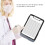 Clip Board Organizer Clipboards with Storage Nursing Clipboard Foldable File Folder Plastic Clipboard (Black) 5