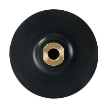 Rubber Backing Pad Polishing Grinding Disc Holder for Angle Grinder M14 Abrasive Self-Adhesive Grinding Backing Pad 4In