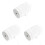 3Pcs White Stretch Elastic Spool for Sewing Waistbands Neckline 6