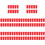 100St Rood Peg Hook Lock Plastic Anti-Diefstal Voor Winkeldisplay 4