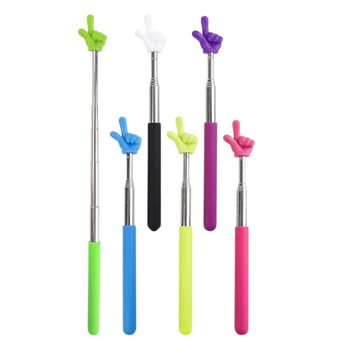 6 PCS Pointer Stick for Classroom, Teacher Pointer, Retractable Stick for Classroom Whiteboards 1