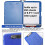 Clip Board Organizer Clipboards with Storage Nursing Clipboard Foldable File Folder Plastic Clipboard () 1