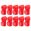 100St Rood Peg Hook Lock Plastic Anti-Diefstal Voor Winkeldisplay 1