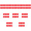 100St Rood Peg Hook Lock Plastic Anti-Diefstal Voor Winkeldisplay 9