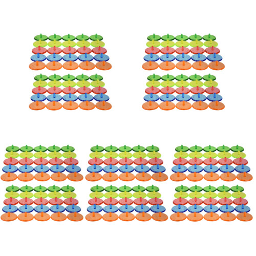 500Pcs Assorted Color Golf Ball Positioning Markers Plastic Tools 1
