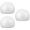 3Pcs Compact White Foam Cake Dummies Lightweight for Party and Wedding 6