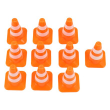PachołKi Drogowe 10 Szt. Miniaturowe PachołKi Drogowe StożKi Budowlane DziecięCe PachołKi Drogowe Znaki Drogowe Zabawki
