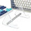 Keyboard Display Stand, 1 Tier Transparent Acrylic Keyboard Stand, Mechanical Keyboard Display Stand, Gaming Keyboards 2