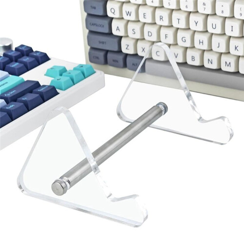 Keyboard Display Stand, 1 Tier Transparent Acrylic Keyboard Stand, Mechanical Keyboard Display Stand, Gaming Keyboards 1