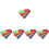 5Pcs Assorted Color Kite Tail Streamers for Flying Kites and Rc Drones 7