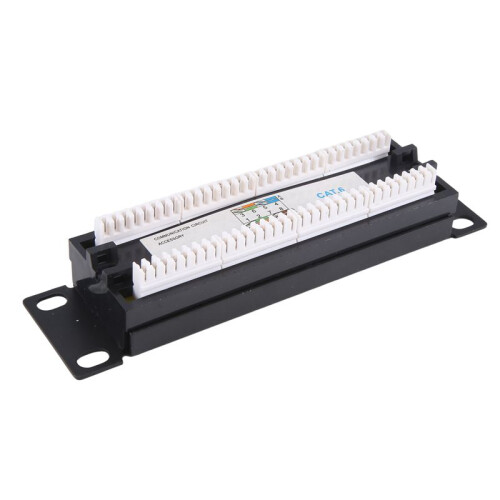 CAT6 8  Patch Panel Rack Network 6.89 Inch 1U Rack Mount with RJ45 Socket for Household Distribution Frame 1