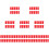 100St Rood Peg Hook Lock Plastic Anti-Diefstal Voor Winkeldisplay 8