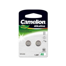 Paristot Alcaline AG 12 / LR43 / 386 / 186 / 2 kpl:n pakkaus « ELÄMÄTÖN ELVYTYS » CAMELION