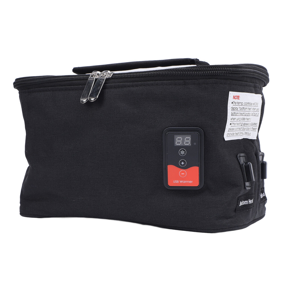 USB Food Warmer Bag: Portable Baby Bottle Insulation with Temp Control