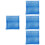 4St Vis Aquariumpad , Sponsfilter Met Koolmateriaal 6