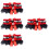 8St Fijne Kanten Legbanden Bruid Elastisch Multicolor Met 8