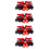 8St Fijne Kanten Legbanden Bruid Elastisch Multicolor Met 9