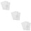 3Sets Papierkarton Tri Fold Poster Board Wit Voor Presentatie Gebruik 10