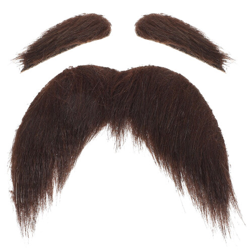 3Sets En Baard Zwart Stoffen Zelfklevend Man