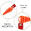 2St Motoruitlaat Stopper Plug Van Rubber En Polyester, Ontwerp 8