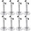 8St Stabiele Universele Projectorhouder Plafond Aluminium 7