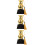 3St Gouden Mini Kids Prijs Lichtgewicht 8