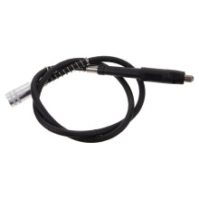 4Pcs Electric Drill Flexible Shaft Adapter Black Metal Plastic Durable