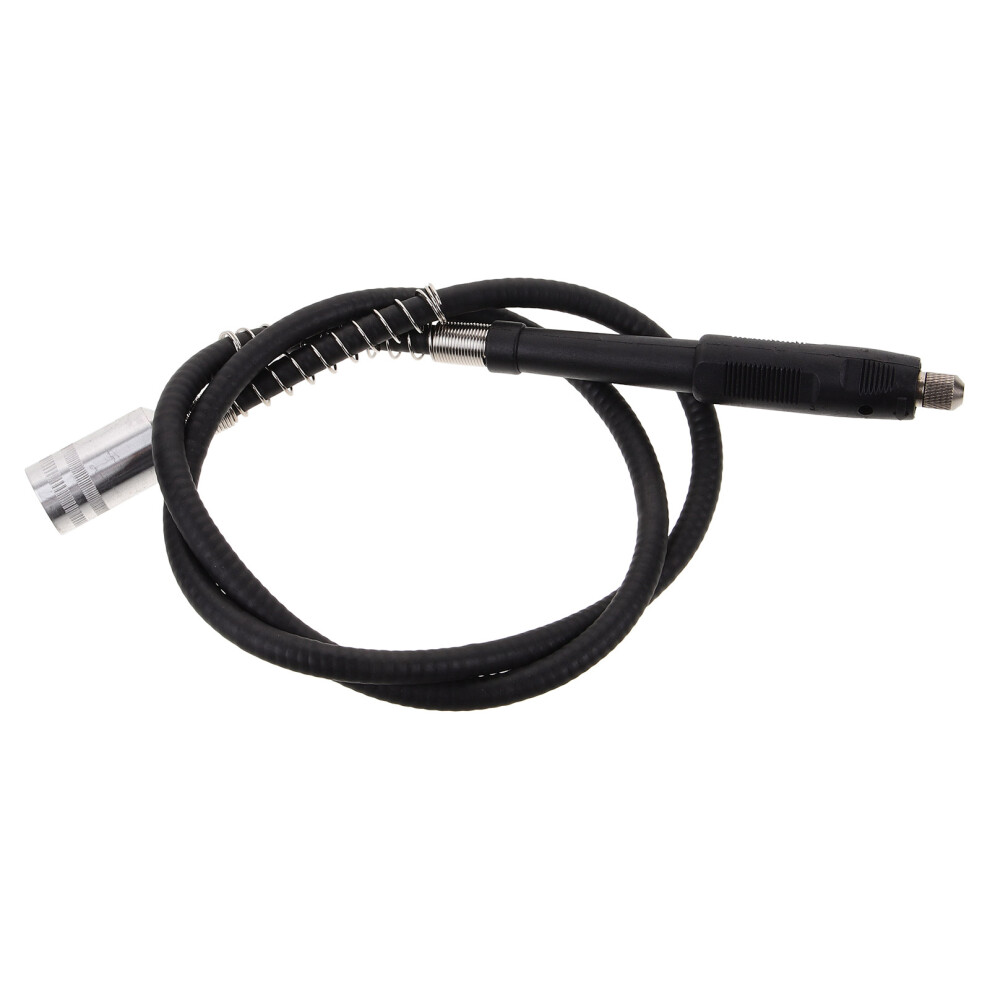 4Pcs Electric Drill Flexible Shaft Adapter Black Metal Plastic Durable 3023377202164