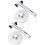 8St Stabiele Universele Projectorhouder Plafond Aluminium 3