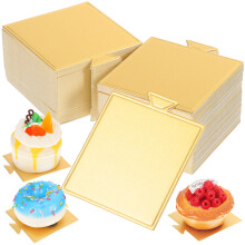 Gouden Kartonnen Cake Bases Perfect Voor Mousse En Party Cakes