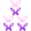 6St Nylon Vlindervleugels Performance Voor Feest Cosplay 2
