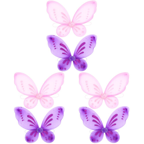 6St Nylon Vlindervleugels Performance Voor Feest Cosplay 1