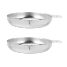 8St Compacte Rvs Weegbakjes Voor Nauwkeurig Wegen