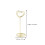 20Pcs Golden Metal Message Clips Durable Multi-Function Memo Holders 2