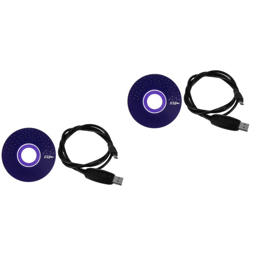 2St Originele USB Programmeerkabel Zwart Voor Intercom En 2