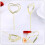20Pcs Golden Metal Message Clips Durable Multi-Function Memo Holders 4