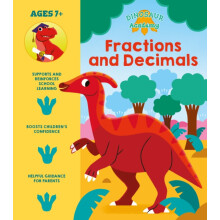 Dinosaur Academy Fractions and Decimals by Lisa Regan Paperback Book