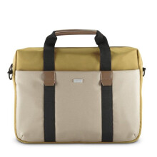 Sacchetto per laptop "Silvan" resistente, per dimensioni 34-36cm (13,3"-14,1"), curry