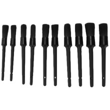 Spazzola per detailing con setole ultra morbide, retrattili per un utilizzo prolungato, manico in plastica resistente agli agenti chimici per